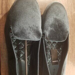 Torrid Emerald Velvet Loafer